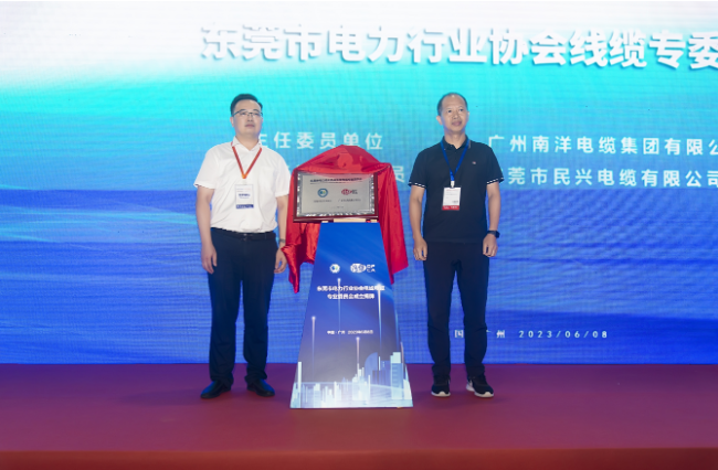 東莞市電力行業(yè)協會成立線纜專委會，推動電力行業(yè)創(chuàng)新發(fā)展